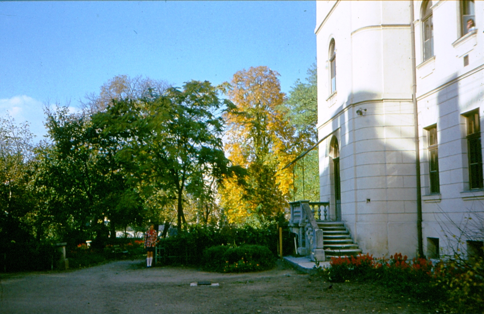 Protestáns Teológiai Intézet udvara