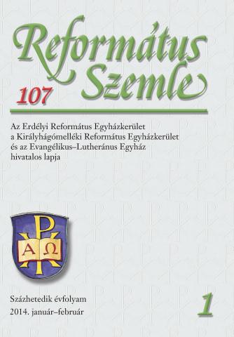 Református Szemle 107.1