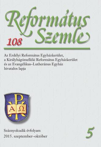 Református Szemle 108.5