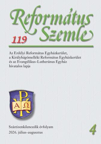 Református Szemle 119.4 (2026)