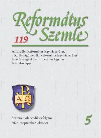 Református Szemle 119.5 (2026)