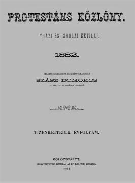 Protestáns Közlöny 12.1