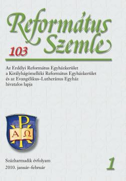 Református Szemle 103.1