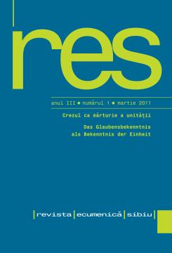 Revista Ecumenică Sibiu 3 / 1