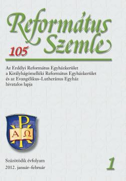Református Szemle 105.1