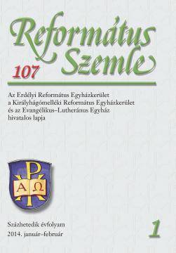 Református Szemle 107.1