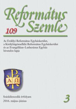 Református Szemle 109.3