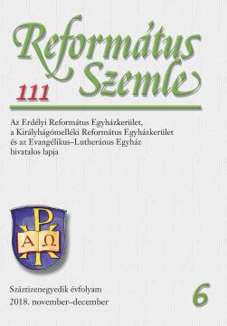 Református Szemle 111.6