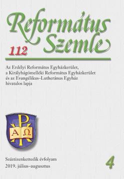 Református Szemle 112.4 (2019)
