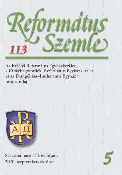 Református Szemle 113.5 (2020)