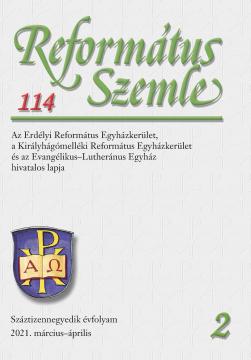 Református Szemle 114.2 (2021)