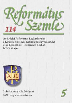 Református Szemle 114.5 (2021)