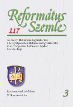 Református Szemle 117.3 (2024)