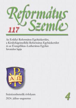Református Szemle 117.4 (2024)