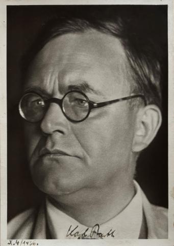 Karl Barth portré