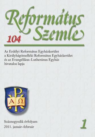 Református Szemle 104.1