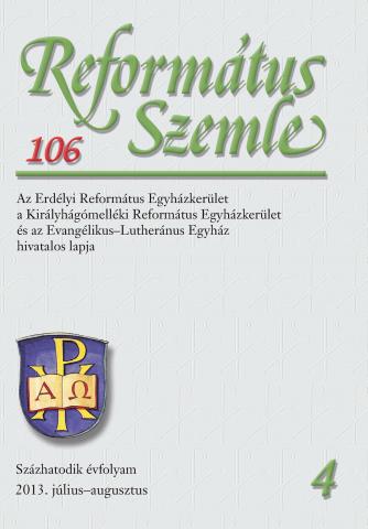 Református Szemle 106.4