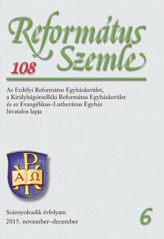 Református Szemle 108.6