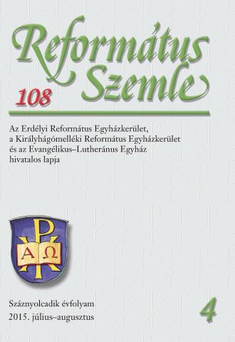 Református Szemle 108.4