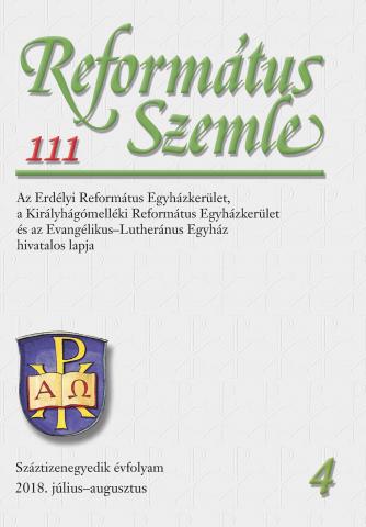 Református Szemle 111.4