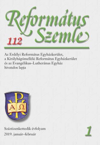 Református Szemle 112.1