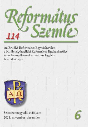 Református Szemle 114.6 (2021)