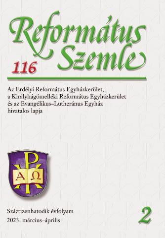 Református Szemle 116.2 (2023)